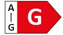 Energieeffizienzklasse G
