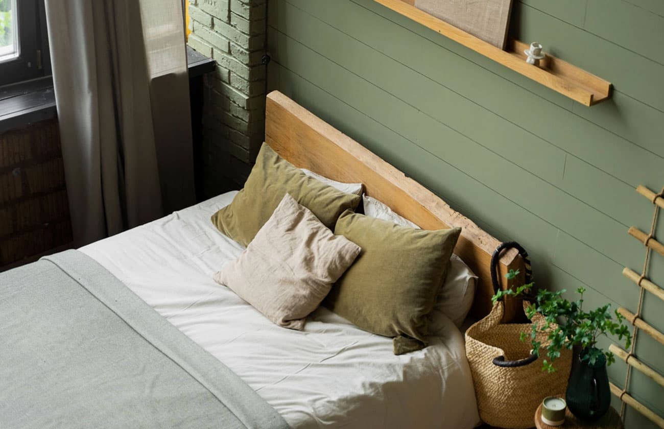 Small bedroom arrangement
