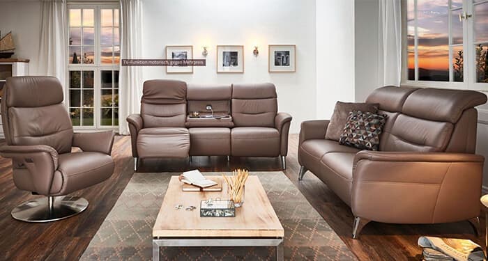 beiges Sofa