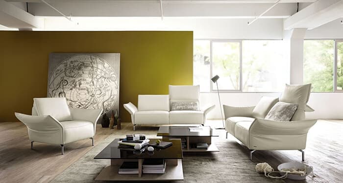 Weißes Sofa