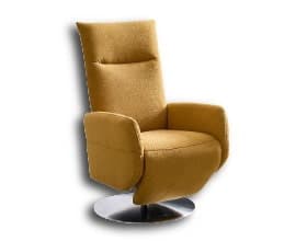 Orangener Sessel