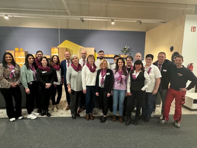 Das Team der Opti-Wohnwelt in Nürnberg