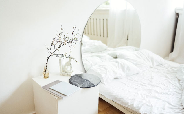 3. Spiegel gezielt zur Vergrößerung einsetzen.