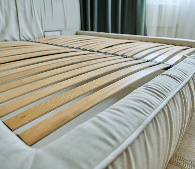 4. Unsichtbar aber unverzichtbar: Der Lattenrost.