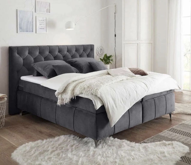 Hoher Komfort: Das Boxspringbett