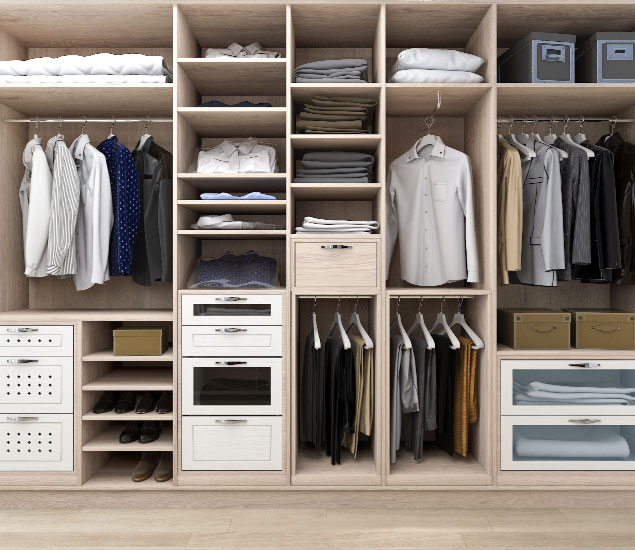 Für alle offen. Der offene Kleiderschrank. Ein echter Trendsetter.