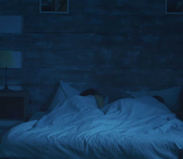 9. Im Dunkeln ist gut schlafen.