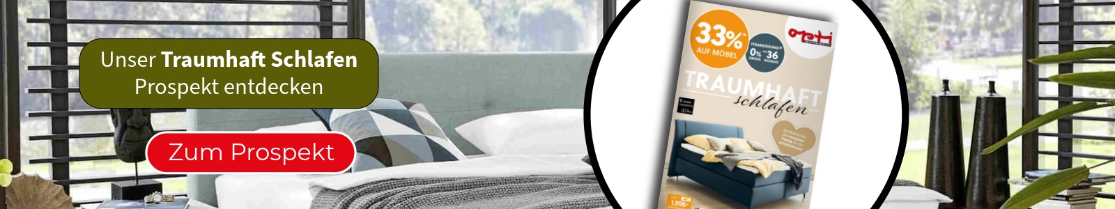 Schlafen Prospekt