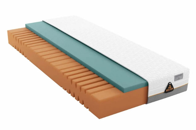 3. Nicht zu weich, nicht zu hart: Die Gelschaumpolsterung.