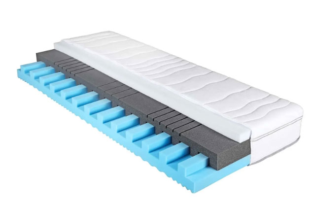 1. Perfekt an ihren Körper angepasst: Die Kaltschaumpolsterung.